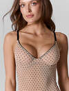 MARK FORMELLE Боди 582353 432249 горошек на телесном