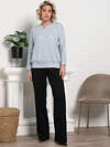 LT Collection Джемпер 582530 Б15021-50М серо-голубой