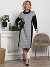 LT Collection Платье 582545 П15128-18М серый, черный
