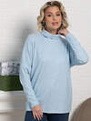 LT Collection Джемпер 582547 Б15162-1М голубой