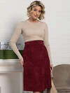 LT Collection Юбка 582555 Ю15193-25М бордовый