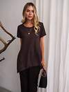 Binita Футболка 582688 1238-6 шоколадный