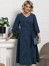 LT Collection Платье 582699 П15137-4М синий