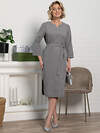 LT Collection Платье 582701 П15178-4М серый