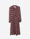 MARK FORMELLE Платье 583235 154027 абстракция на бордо