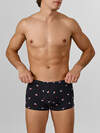 MARK FORMELLE Трусы 583340 411229-2 узор на черном +пыльный.голубой