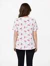 Binita Футболка 583504 1265-3 бело-розовая