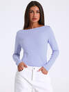 Апрель Лонгслив 583522 1ЖДЛД4886200 сиреневый