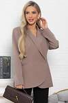 LT Collection Жакет 583549 Б15060-5М коричневый