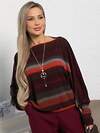 LT Collection Блуза 583566 Б15184-5М бордо
