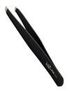 Mertz Пинцет косметический для коррекции бровей скошенный 225-D, чёрный, 9,6 см 583624 233 