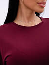 Malina Лонгслив 583660 1005 бордовый