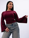Malina Лонгслив 583660 1005 бордовый