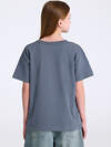 Апрель Футболка 583797 1ДДФК5027001 темно-серый