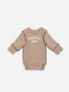 MARK FORMELLE Боди детское 583818 13016-1-3 молочный +серо-коричневый +бежевый +печать
