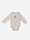 MARK FORMELLE Боди детское 583819 13016-3 молочный +серо-коричневый +бежевый +печать