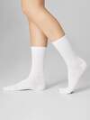 MARK FORMELLE Женские носки 583904 217A-1334 белый /св.сер.мел /сер.меланж/