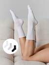 MARK FORMELLE Женские носки 583907 245A-1303 белый /св.серый меланж /черный/