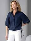 VILATTE Блузка 583962 D29.312 темно-синий