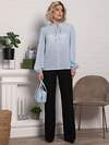LT Collection Блуза 583982 Б15207-18М голубой