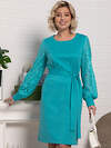LT Collection Платье 583994 П15250-18М бирюзовый