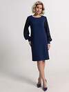 LT Collection Платье 583995 П15251-18М темно-синий