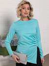 LT Collection Блуза 584001 Б15268-50М бирюзовый