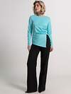 LT Collection Блуза 584001 Б15268-50М бирюзовый