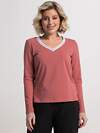 LT Collection Блуза 584003 Б15263-50М терракотовый