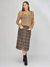 VISERDI Юбка 584106 10160-ккл 9461055 коричневый