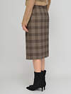 VISERDI Юбка 584106 10160-ккл 9461055 коричневый