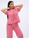 Malina Пижама 584172 3193 красный/белый
