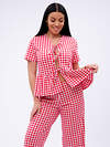 Malina Пижама 584172 3193 красный/белый