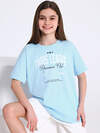 Апрель Футболка 584186 1ДДФК4328001 светло-голубой