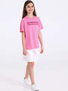 Апрель Футболка 584189 1ДДФК5027001 розовый