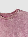 MARK FORMELLE Футболка 584220 112678 ACID WASH сумрачная орхидея +печать