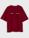 MARK FORMELLE Футболка 584251 111883 ACID WASH портвейн +печать