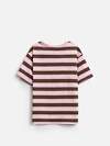 Acoola Футболка 584447 20240510053 бордовая полоска