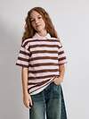 Acoola Футболка 584447 20240510053 бордовая полоска