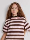 Acoola Футболка 584447 20240510053 бордовая полоска