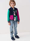 PLAYTODAY Толстовка 584478 12612156 малиновый,зеленый,тёмно-синий