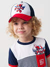 PLAYTODAY Кепка 584714 12612045 белый,тёмно-синий,красный