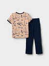 PLAYTODAY Комплект 584802 12611549 тёмно-синий,бежевый