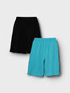PLAYTODAY Шорты 584867 12611142 черный,бирюзовый