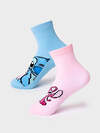 PLAYTODAY Носки 584999 12622500 светло-розовый,голубой