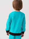 PLAYTODAY Толстовка 585415 12612248 белый,бирюзовый