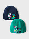 PLAYTODAY Шапка 585418 12612117 тёмно-синий,зеленый