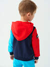 PLAYTODAY Толстовка 585442 12612028 тёмно-синий,ярко-синий,красный