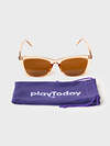 PLAYTODAY Очки солнцезащитные 585708 12621848 бежевый
