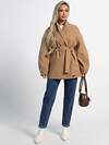 LT Collection Пальто 585718 Б15186-5М бежевый